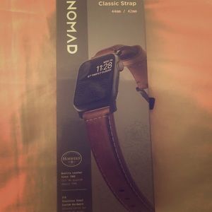 Classic Brown Apple Watch Leather Band